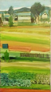 14 Pasy - akwarela/płótno, 90x50cm