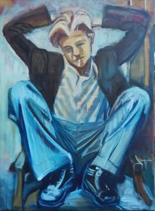 17 Robert - olej/ płótno, 100x70cm