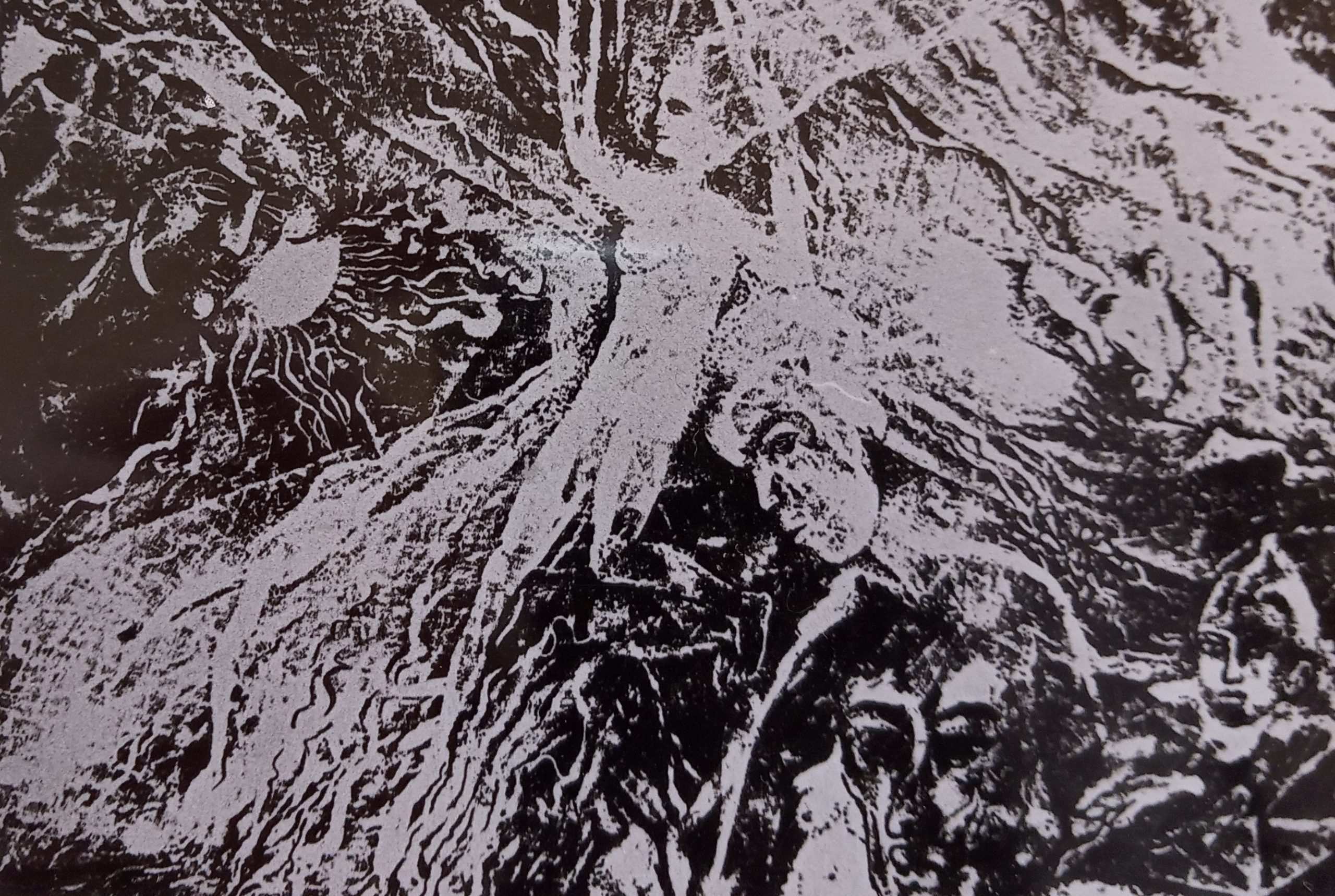08 Bez tytułu - offset farba drukarska, 32x40cm